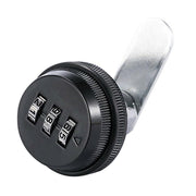 Black 3-Digit Combination Cam Lock for Cabinets and Mailboxes