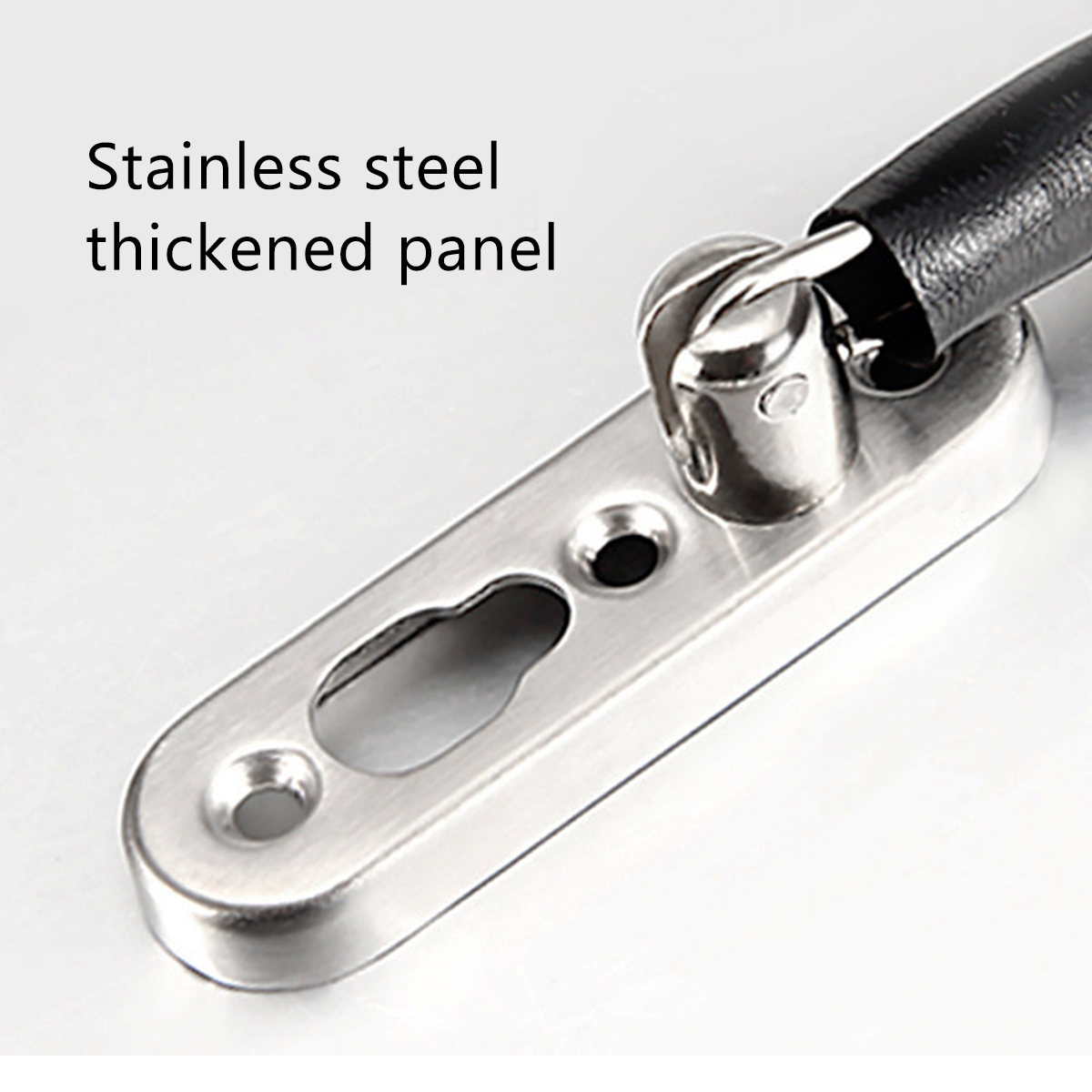 Silver Stainless Steel Finish Security Door Chain Guard