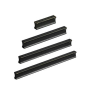 Matte Black Brass Cupboard & Cabinet Door Pull Handle 32-160mm