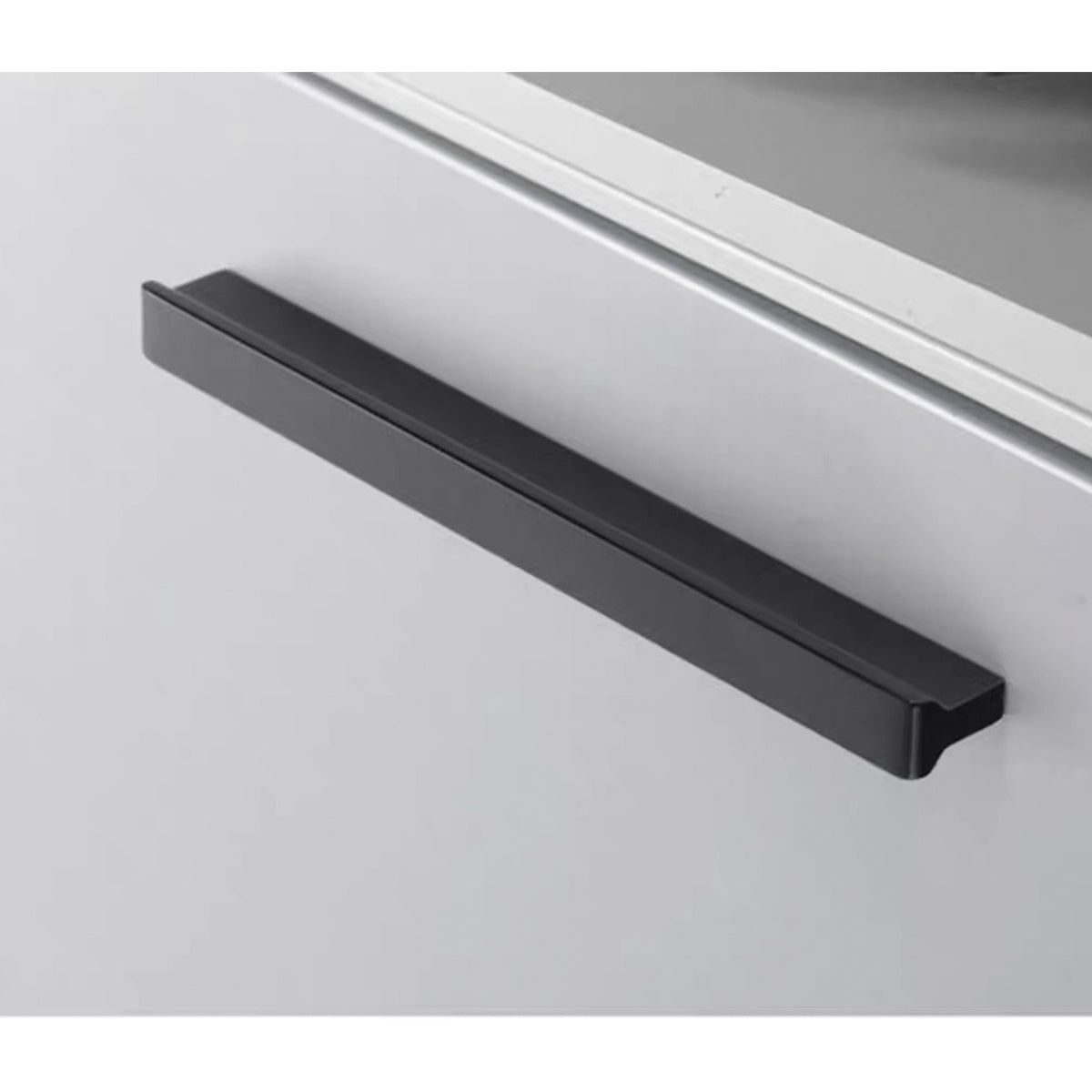 Matte Black Brass Cupboard & Cabinet Door Pull Handle 32-160mm