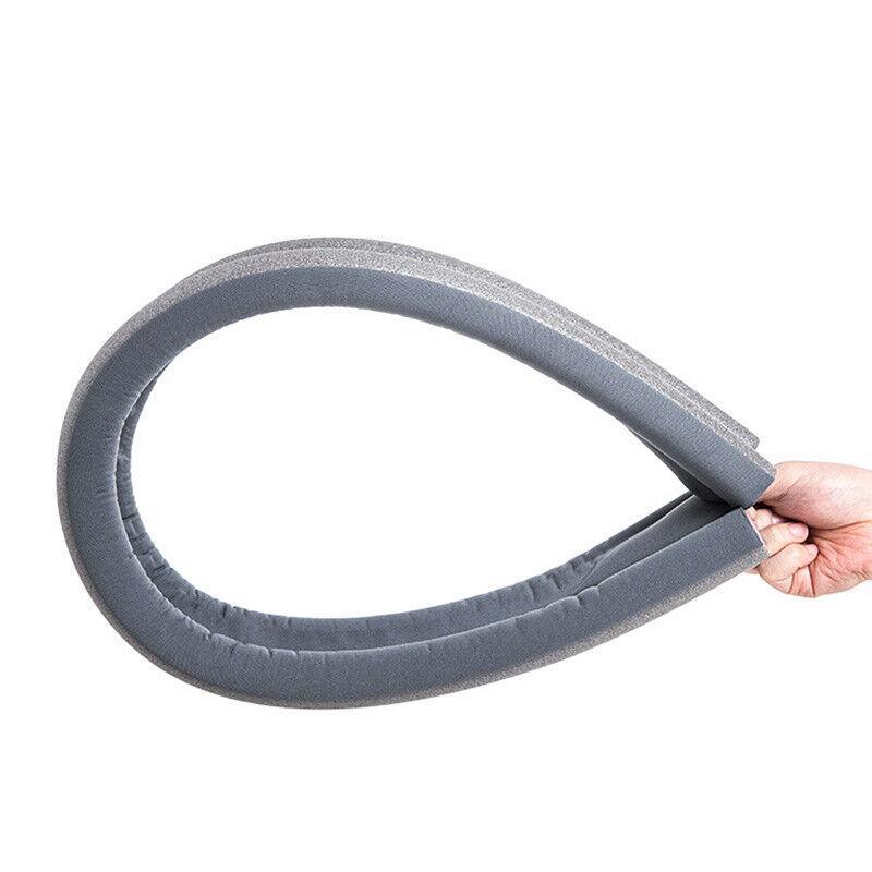 Black Weatherproof EVA Under Door Draft Stopper Seal