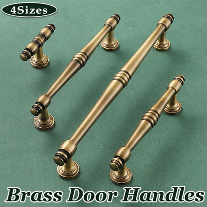 Antique Brass Handle with Single or 96–192mm Centers