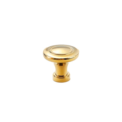 Brass Cabinet Handles with Vintage Gold Finish