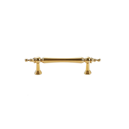 Brass Cabinet Handles with Vintage Gold Finish