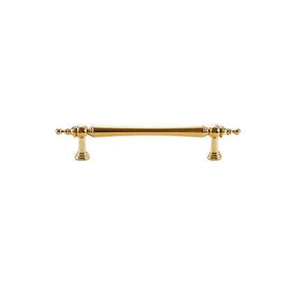 Brass Cabinet Handles with Vintage Gold Finish