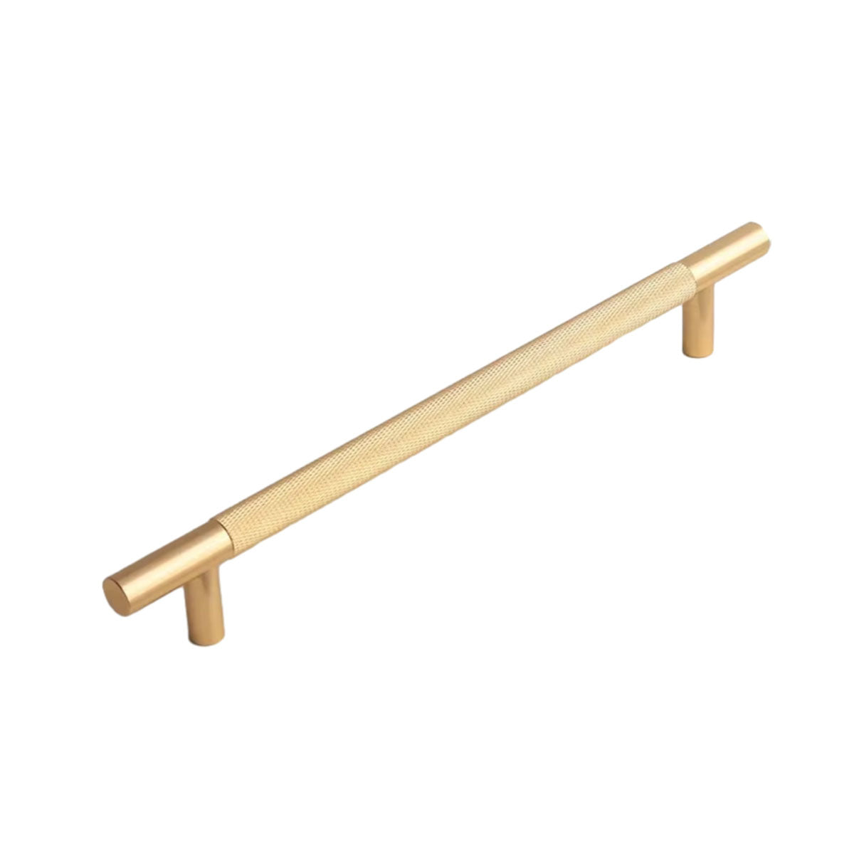 Gold Knurled Full Copper Cabinet Handle for Drawers