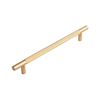 Gold Knurled Full Copper Cabinet Handle for Drawers