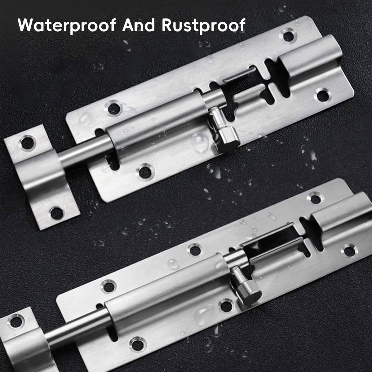 Anti-theft Zinc Alloy Door Bolt 4–5 Inch