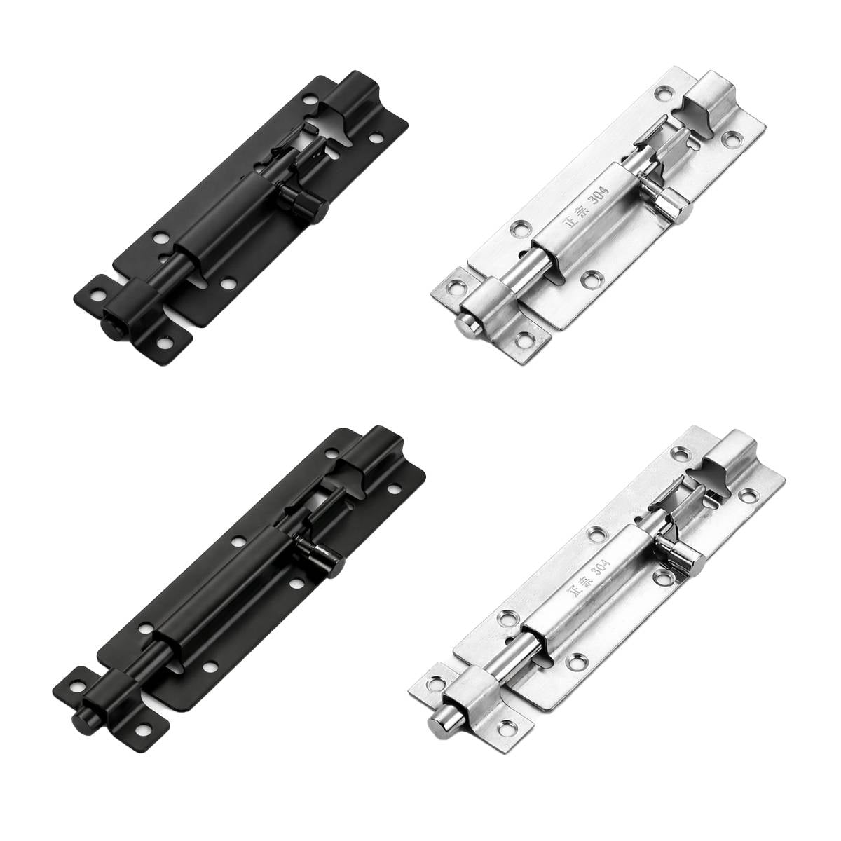 Anti-theft Zinc Alloy Door Bolt 4–5 Inch