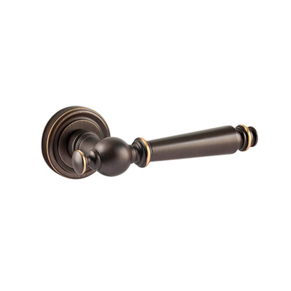 Brass Interior Door Handle American-Style Hand-Polished