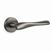 Brass Passage Lever Handle Set 140mm