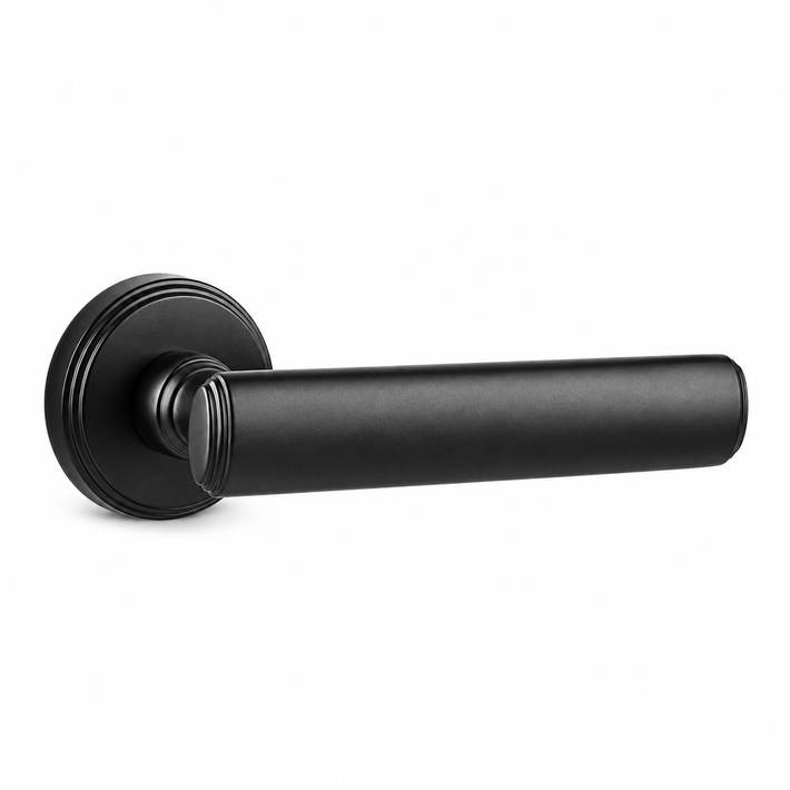 Brass Passage Lever Handle Set 138mm