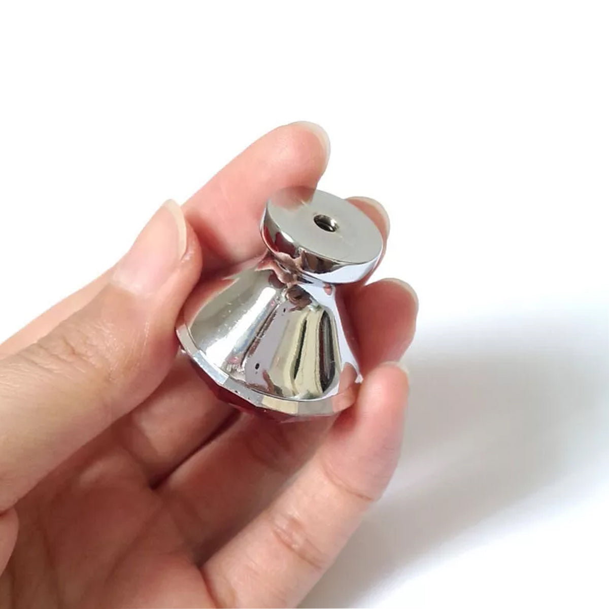 Red Crystal & Zinc Alloy Cupboard & Cabinet Knob 30mm/40mm 10pcs