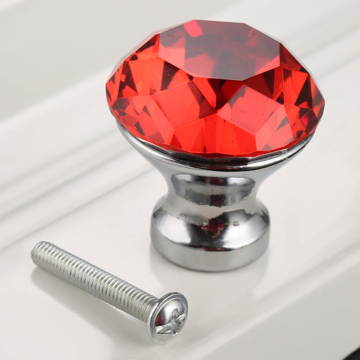 Crystal Zinc Alloy Cabinet Knob / 30mm 40mm 10 Pack - view 15