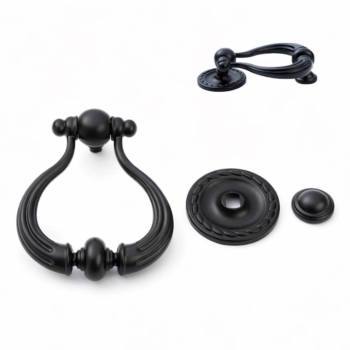 2 Pcs Door Knockers with Smooth Surface for Home