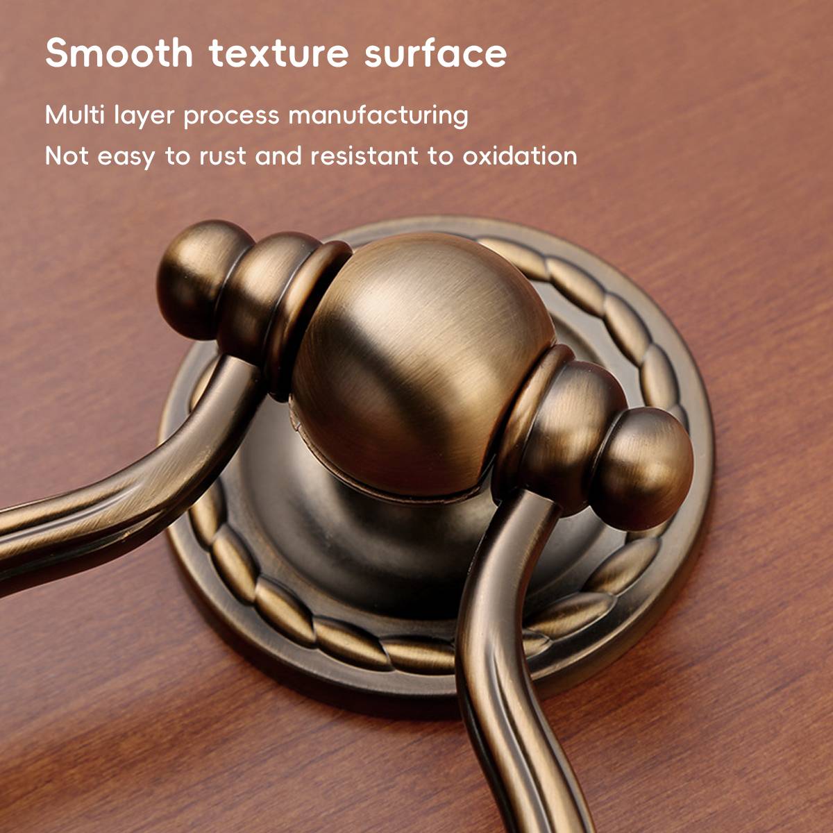 2 Pcs Door Knockers with Smooth Surface for Home