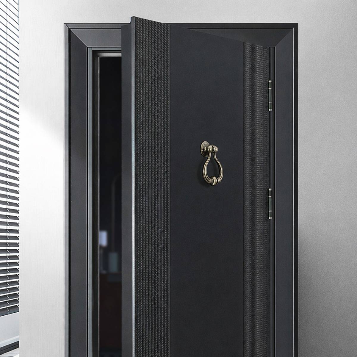 2 Pcs Door Knockers with Smooth Surface for Home
