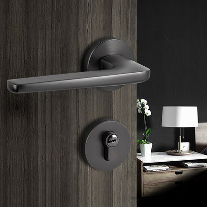 Interior Door Lock Zinc Alloy with Privacy and Copper Core