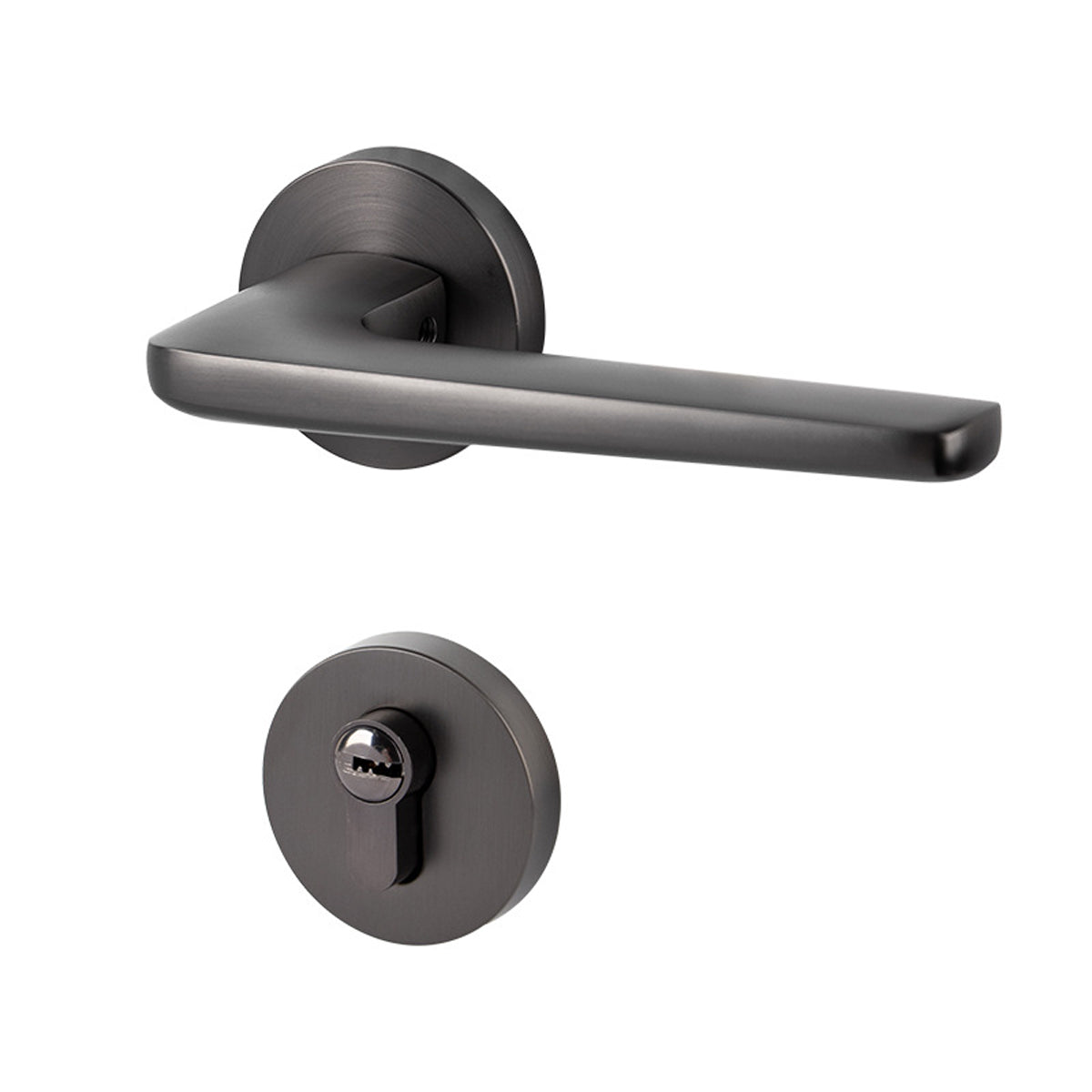 Interior Door Lock Zinc Alloy with Privacy and Copper Core