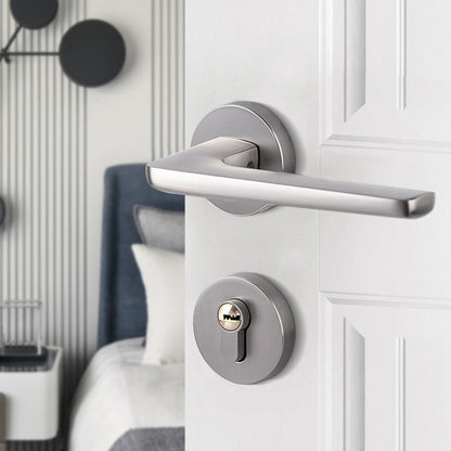 Interior Door Lock Zinc Alloy with Privacy and Copper Core