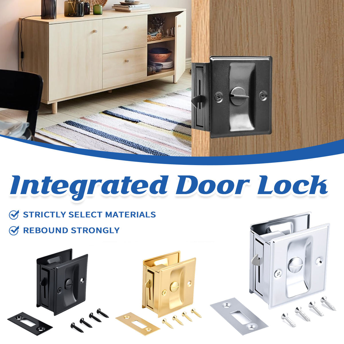 Integrated Door Lock for Home Entry Doors