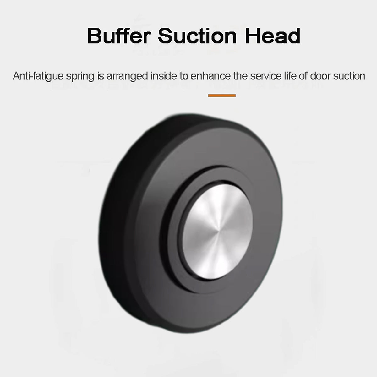 Magnetic Door Stop Wall or Floor Mount with Buffer