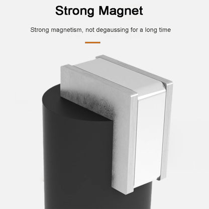 Magnetic Door Stop Wall or Floor Mount with Buffer