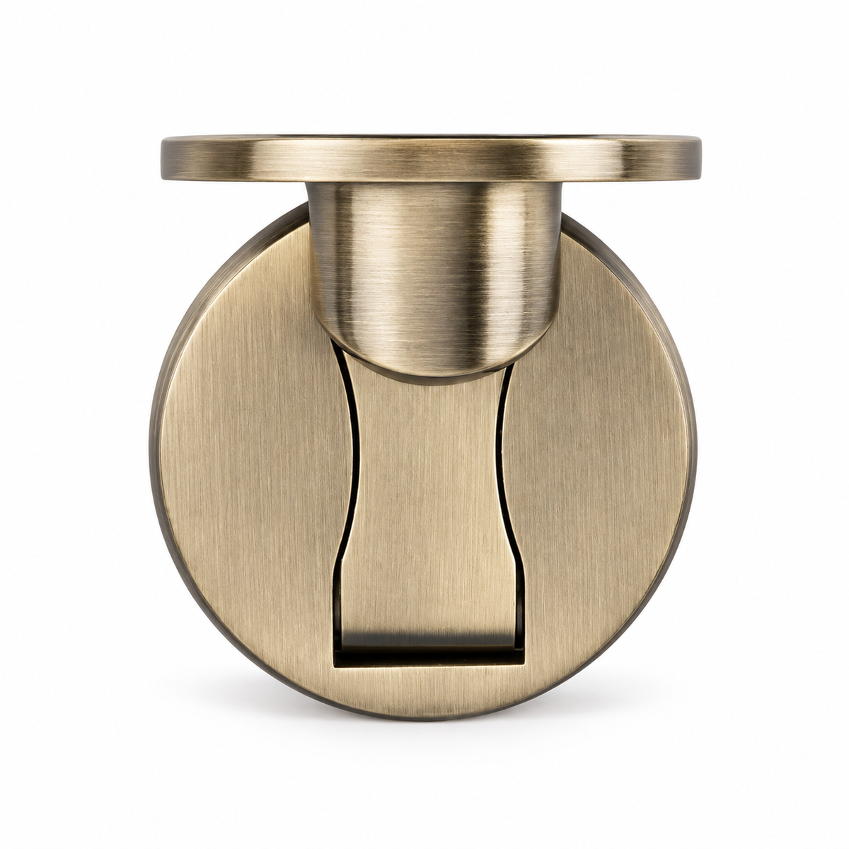 Stainless Steel 304 Magnetic Stoppers For Wall/Floor-mounted 60x60x30mm - Antique Bronze