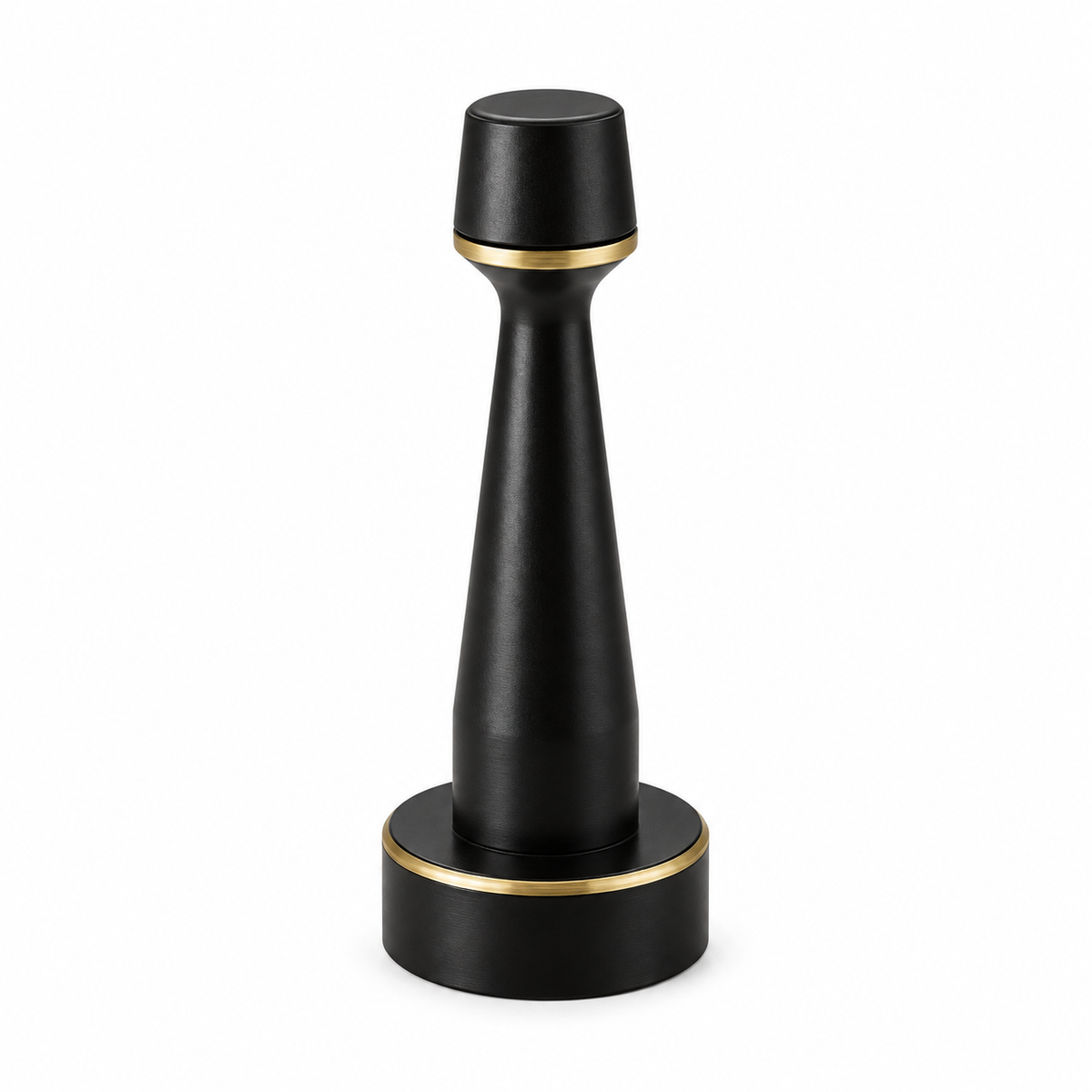 Brass Magnetic Stoppers Wall-mounted 80mm x 30mm - Black Coffee