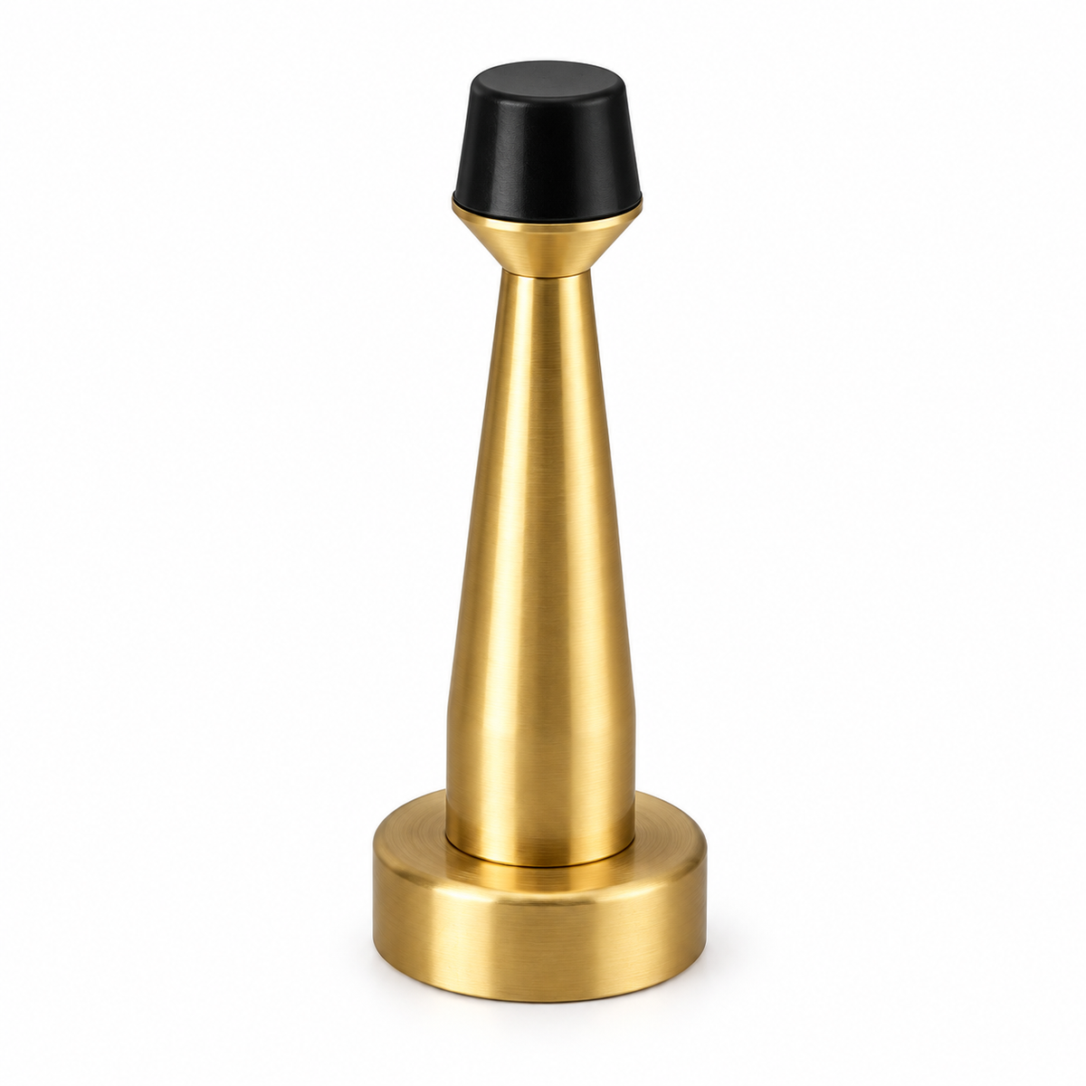 Brass Magnetic Stoppers Wall-mounted 80mm x 30mm - Mocha Gold