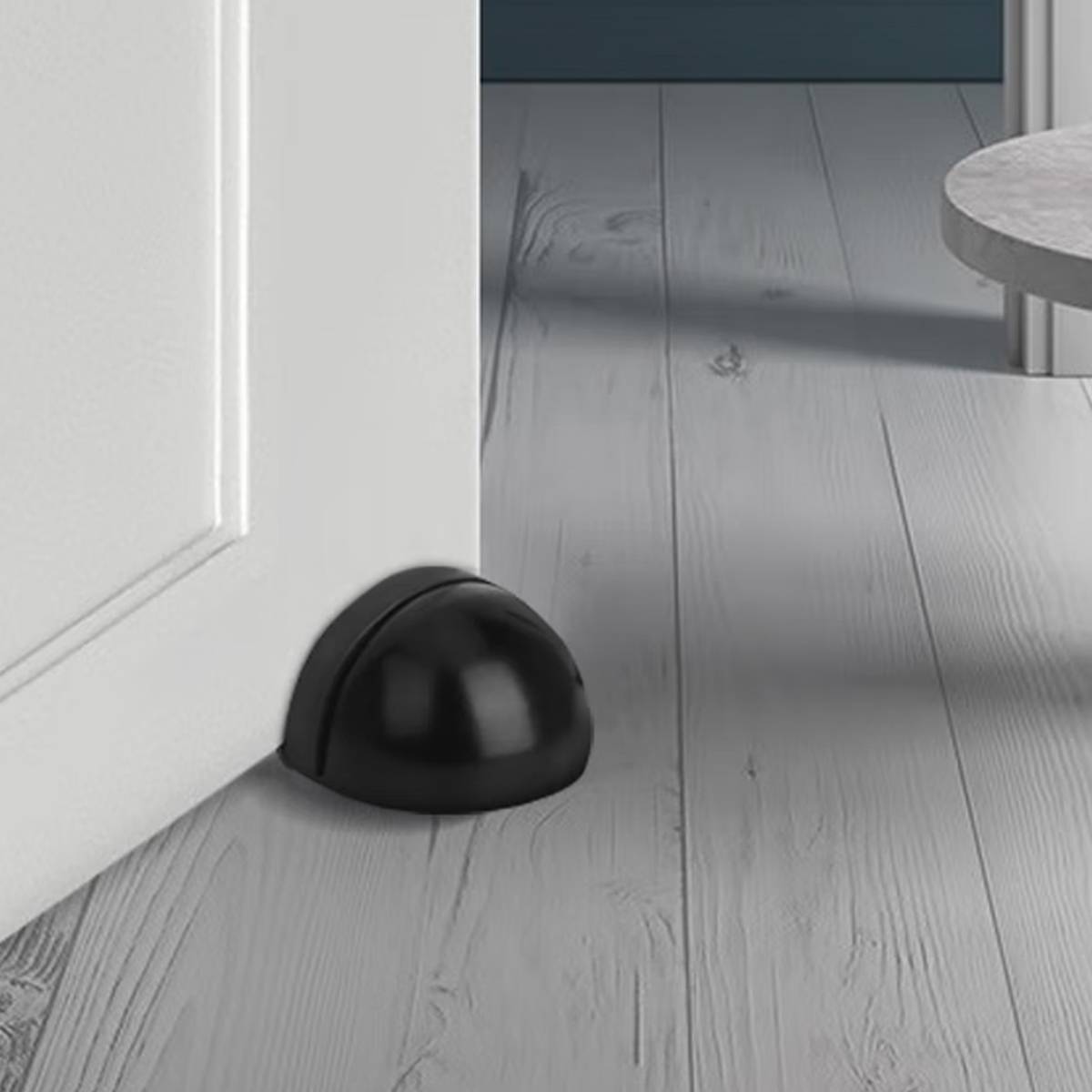 2 Pcs Rubber Door Stop with Anti-Collision Noise