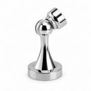 Magnetic Stoppers Wall/Floor Mount - Bright Silver