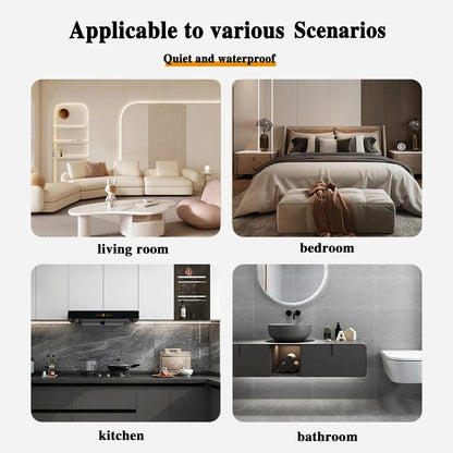 Floor-Mount Door Stop with Adjustable Push-Lock