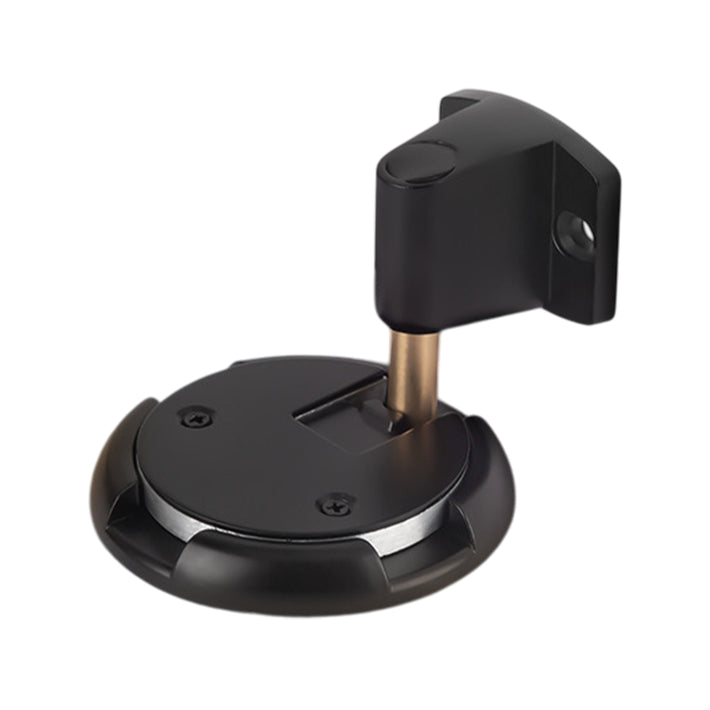 Zinc Alloy Floor-mounted Stoppers Push-Lock 63mm - Black
