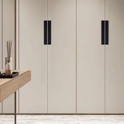 Recessed Cabinet Handle with Hidden Slot Pull