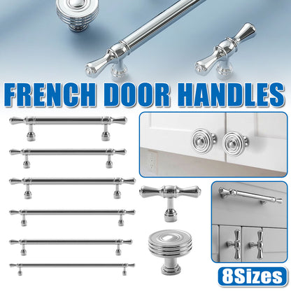 Silver Copper Cabinet Handle with Polished Finish 96–256mm