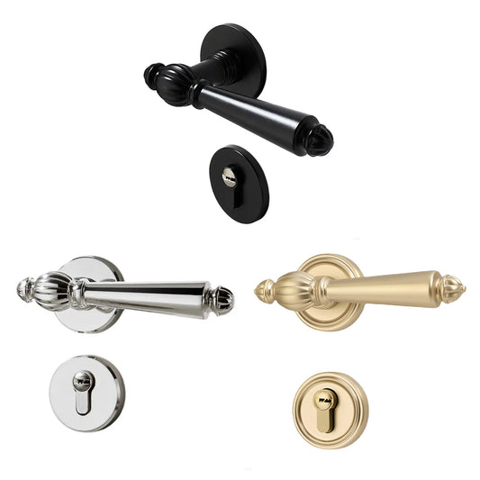 Retro Door Handle 145mm with Embedded Install