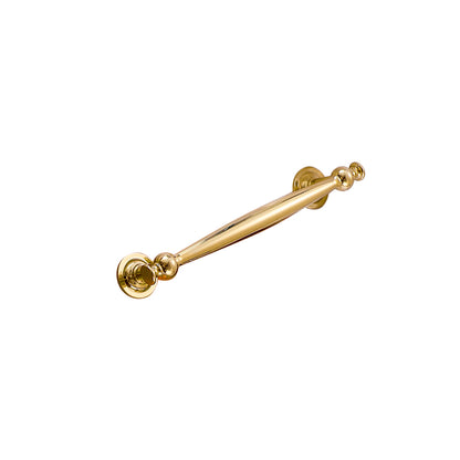 Brass Wardrobe Handle with Gold or Silver Finish