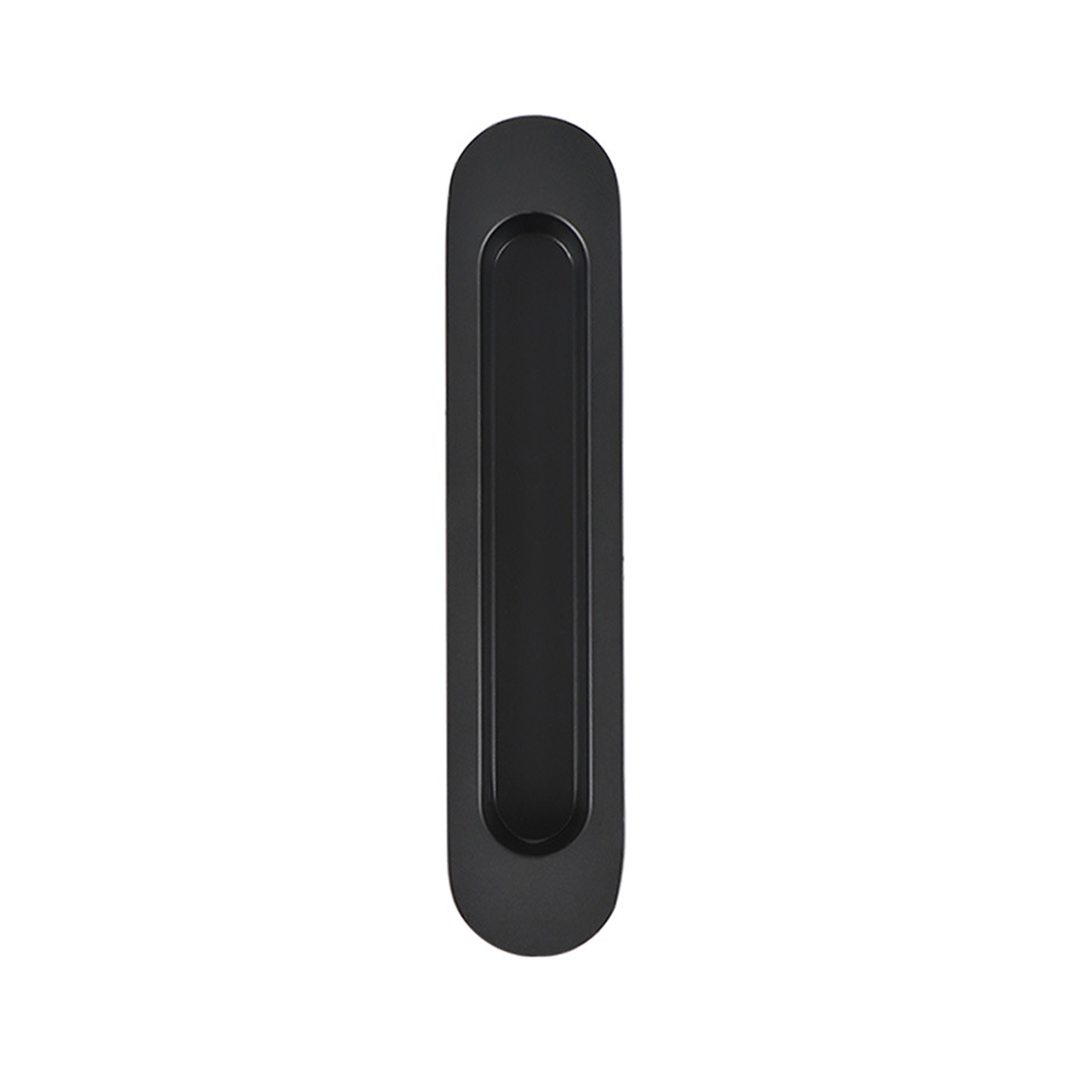 Matte Black Zinc Alloy Interior Sliding Handle 180mm