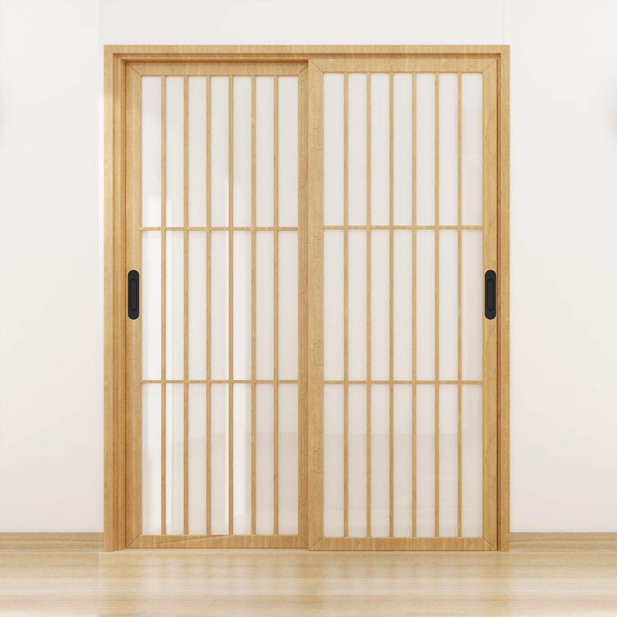 Matte Black Zinc Alloy Interior Sliding Handle 180mm