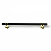 Black Zinc Alloy Cupboard & Cabinet Door Pull Handle 96-320mm