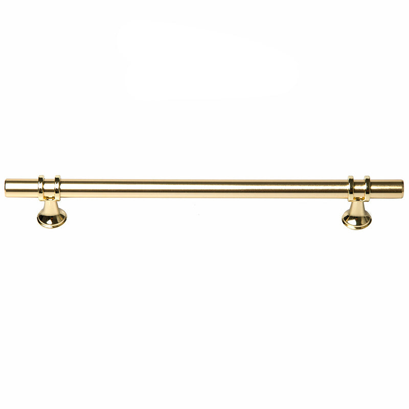Gold Zinc Alloy Laser-Edged Kitchen Cabinet Drawer Bar Handle