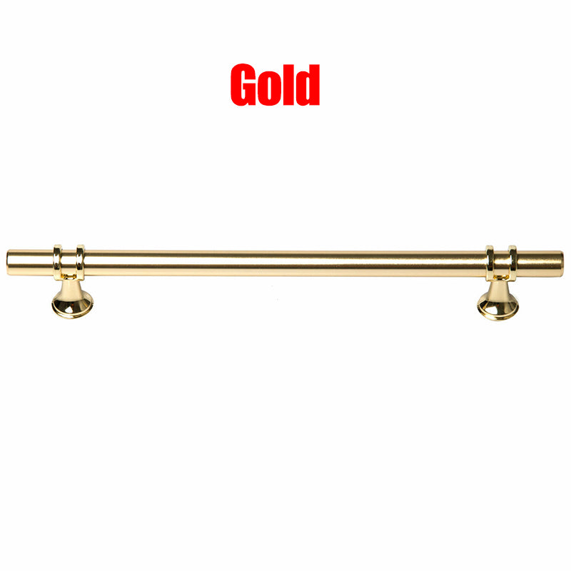 Gold Zinc Alloy Cupboard & Cabinet Door Pull Handle 96-320mm