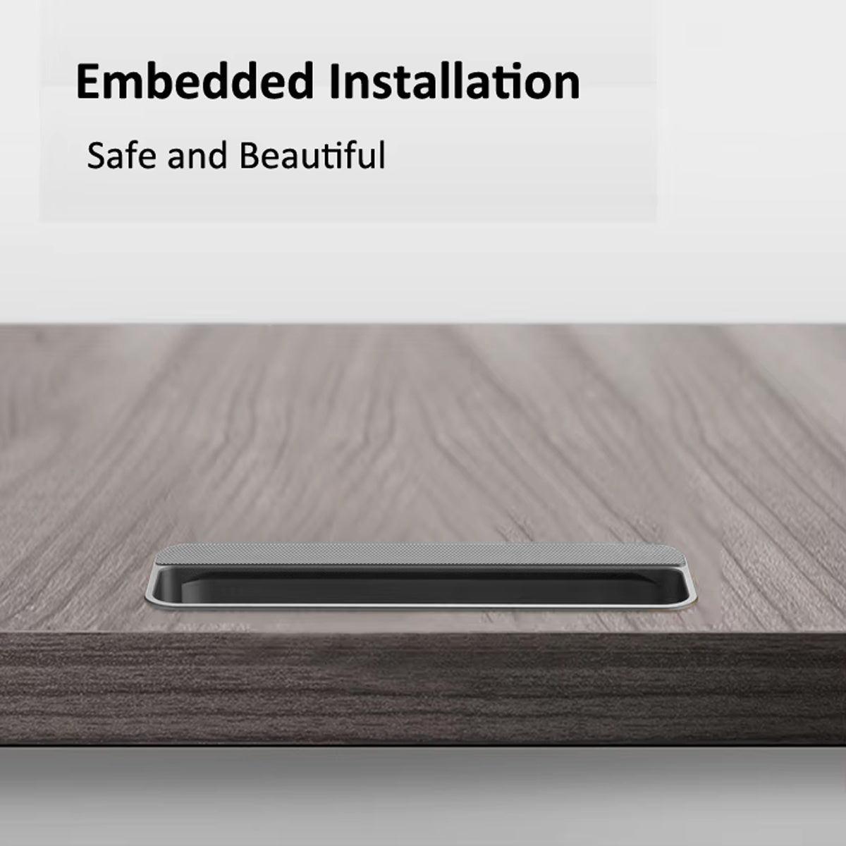 Recessed Cabinet Handle for Sliding Doors 3 Colours