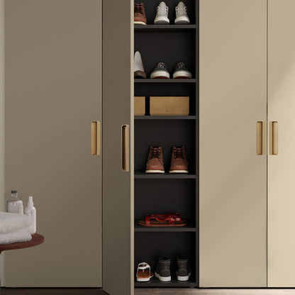 Recessed Cabinet Handle for Sliding Doors 3 Colours