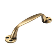 2 Pcs Antique Brass Cabinet Handles with Screws