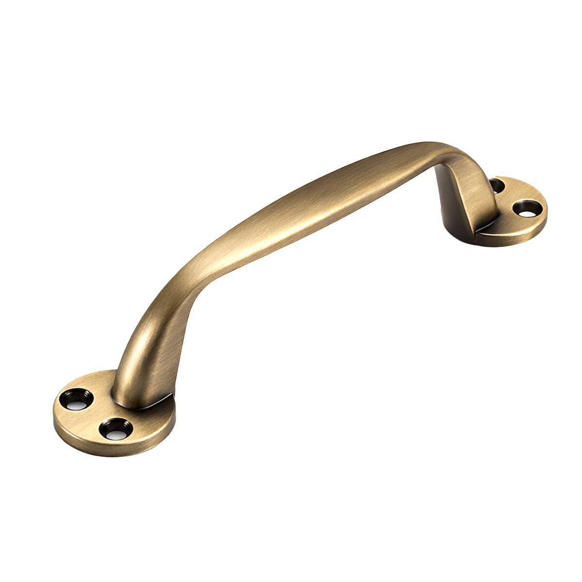2 Pcs Antique Brass Cabinet Handles with Screws