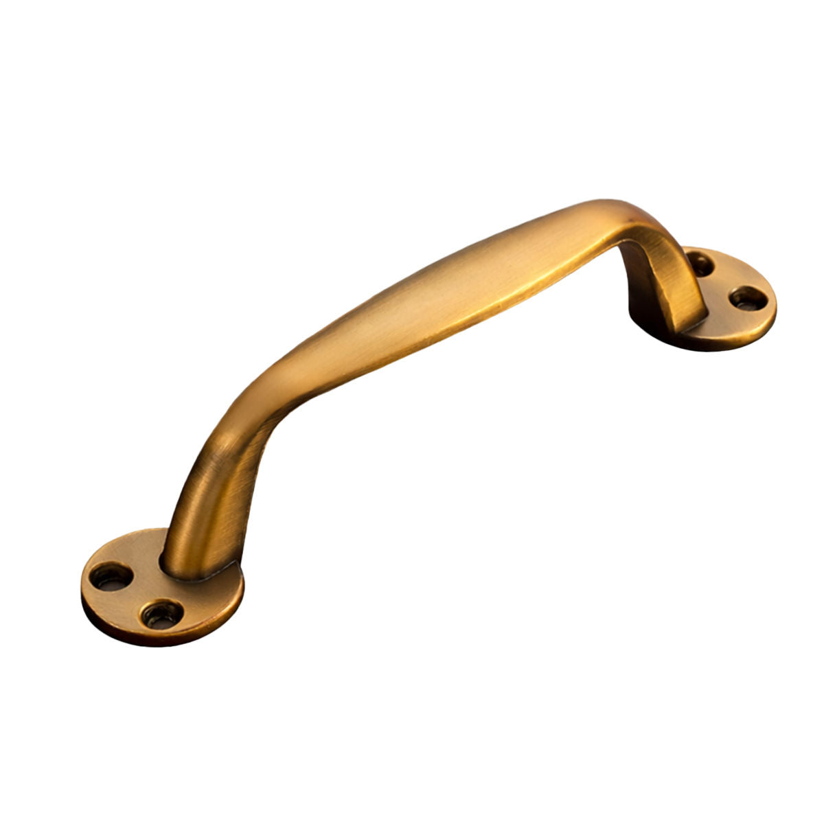 2 Pcs Antique Brass Cabinet Handles with Screws