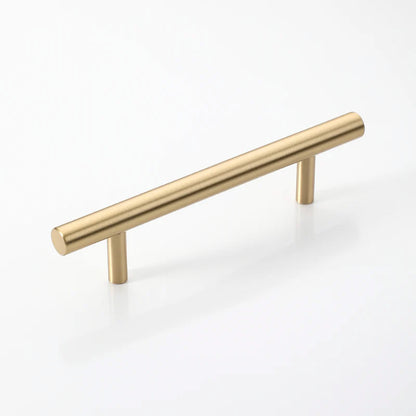 Solid Copper Cabinet Handle with Cylindrical Design