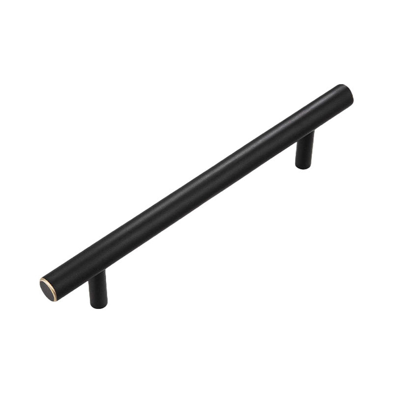 Black Solid Brass Cupboard & Cabinet Door Pulls Handle 50-275mm